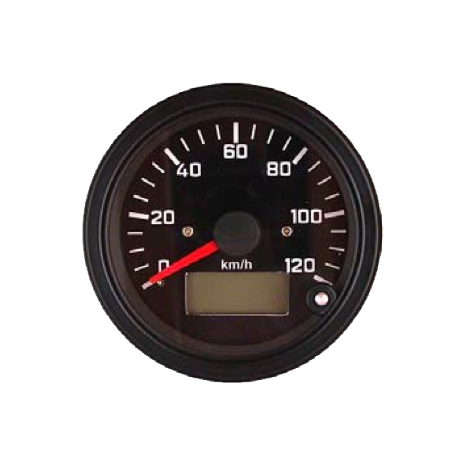 Speedometer with LCD odometer Top Line
