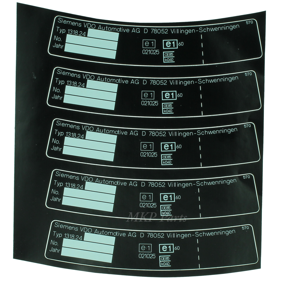Type sticker 1318-24