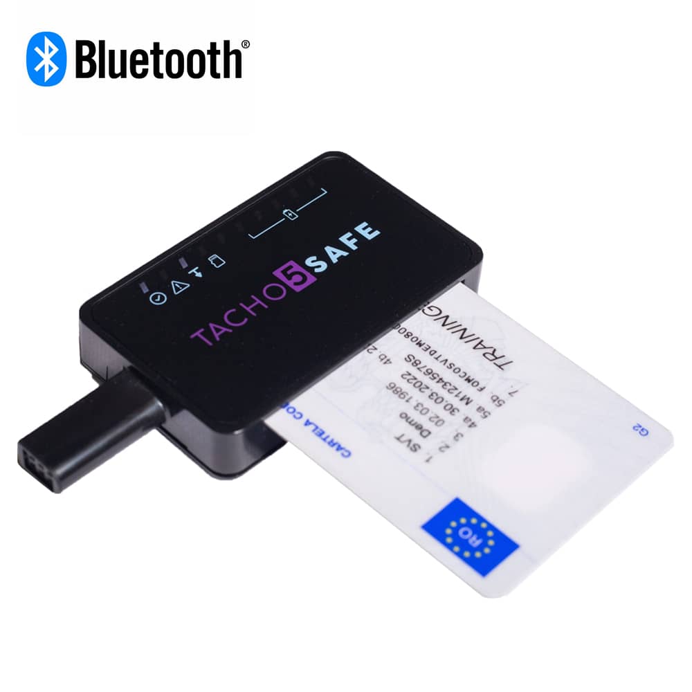 Tacho5Safe Bluetooth digital tachograph & driver card download device